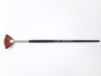 Кисть веерная - деревянная ручка 00712 фото