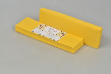 Цветные полоски для депиляции 100 шт - Желтые 00741 фото