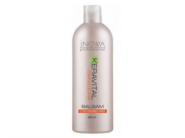 Бальзам для окрашенных волос jNOWA Professional KERAVITAL 400 мл